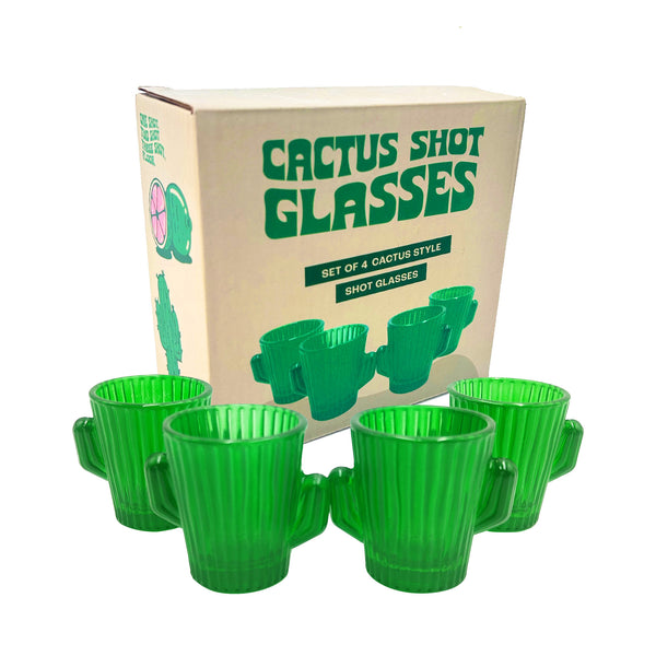 Cactus style shot glasses